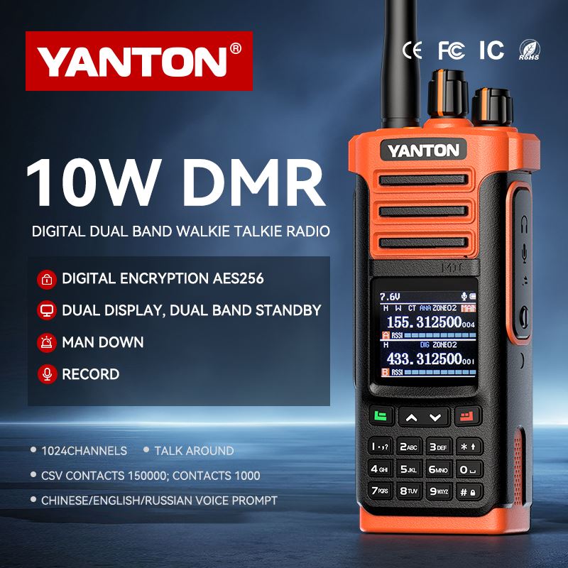 Divjoslu DMR digitālais radio